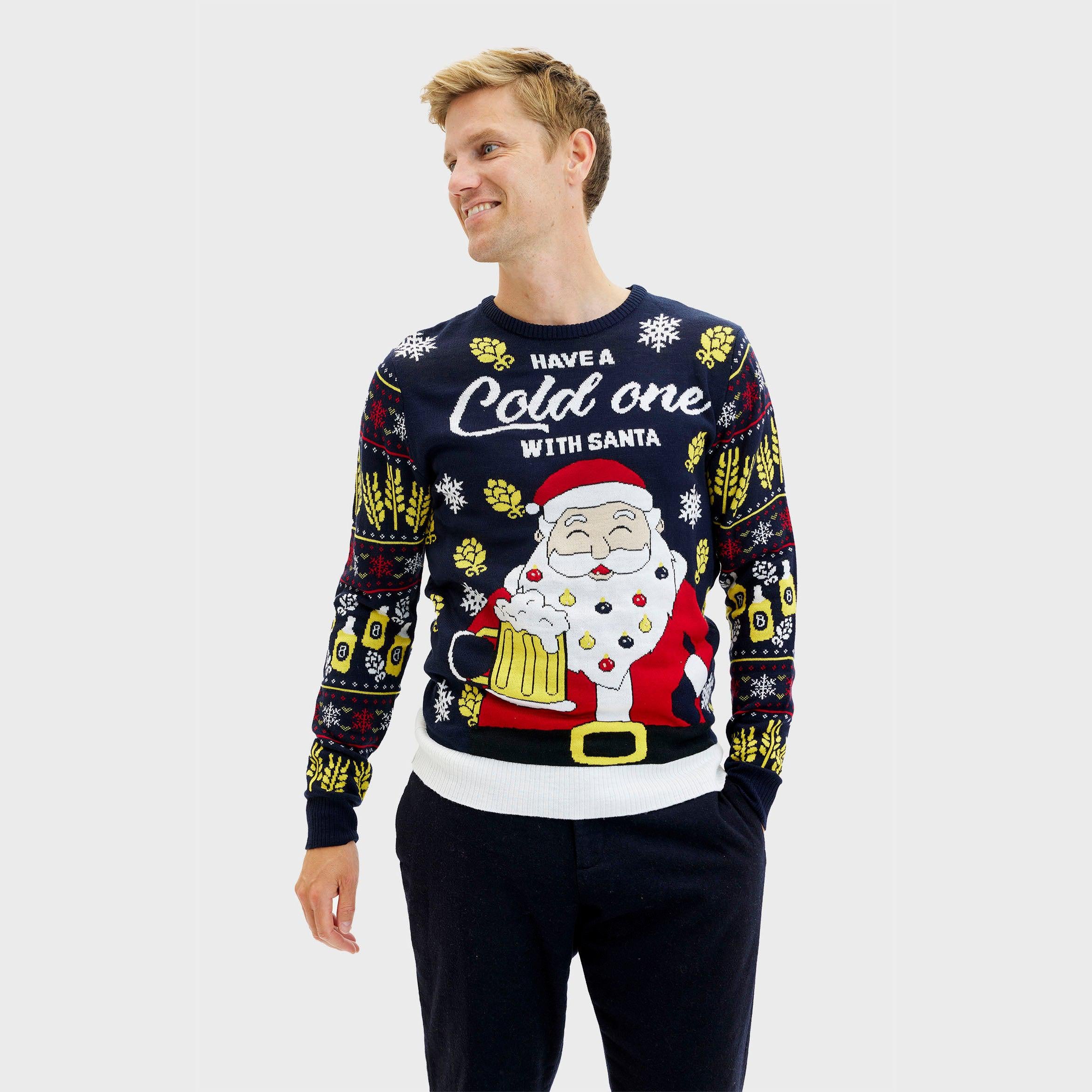 Have A Cold One With Santa - Heren